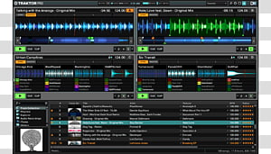Traktor Native Instruments Disc jockey Music DJ controller, musical instruments transparent background PNG clipart thumbnail