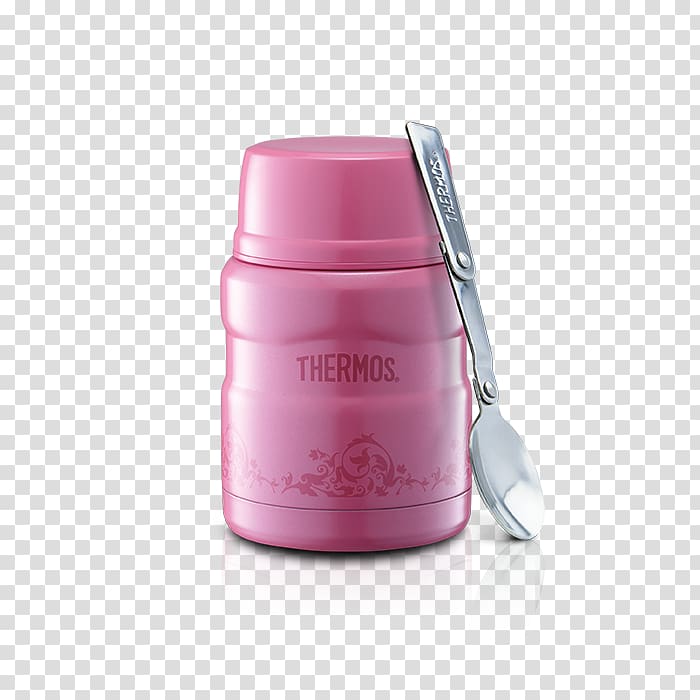 Stainless steel Thermoses Bottle, prp transparent background PNG clipart