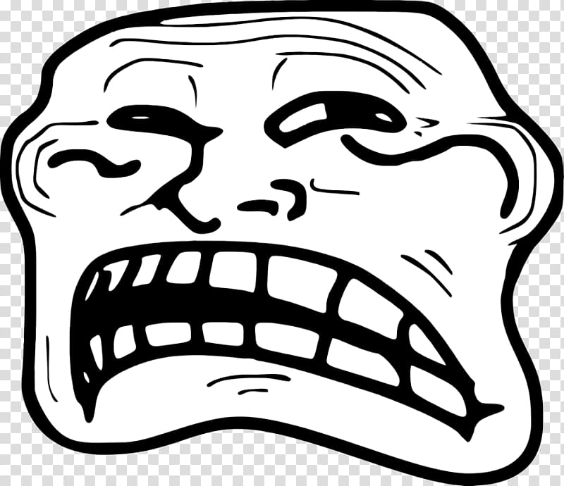 Internet Troll Trollface Rage Comic Sadness Sad Face Transparent Background Png Clipart Hiclipart