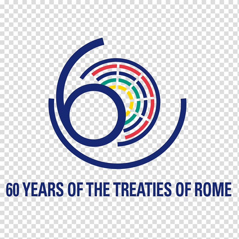 Treaty of Rome European Union European Economic Community, 60th transparent background PNG clipart