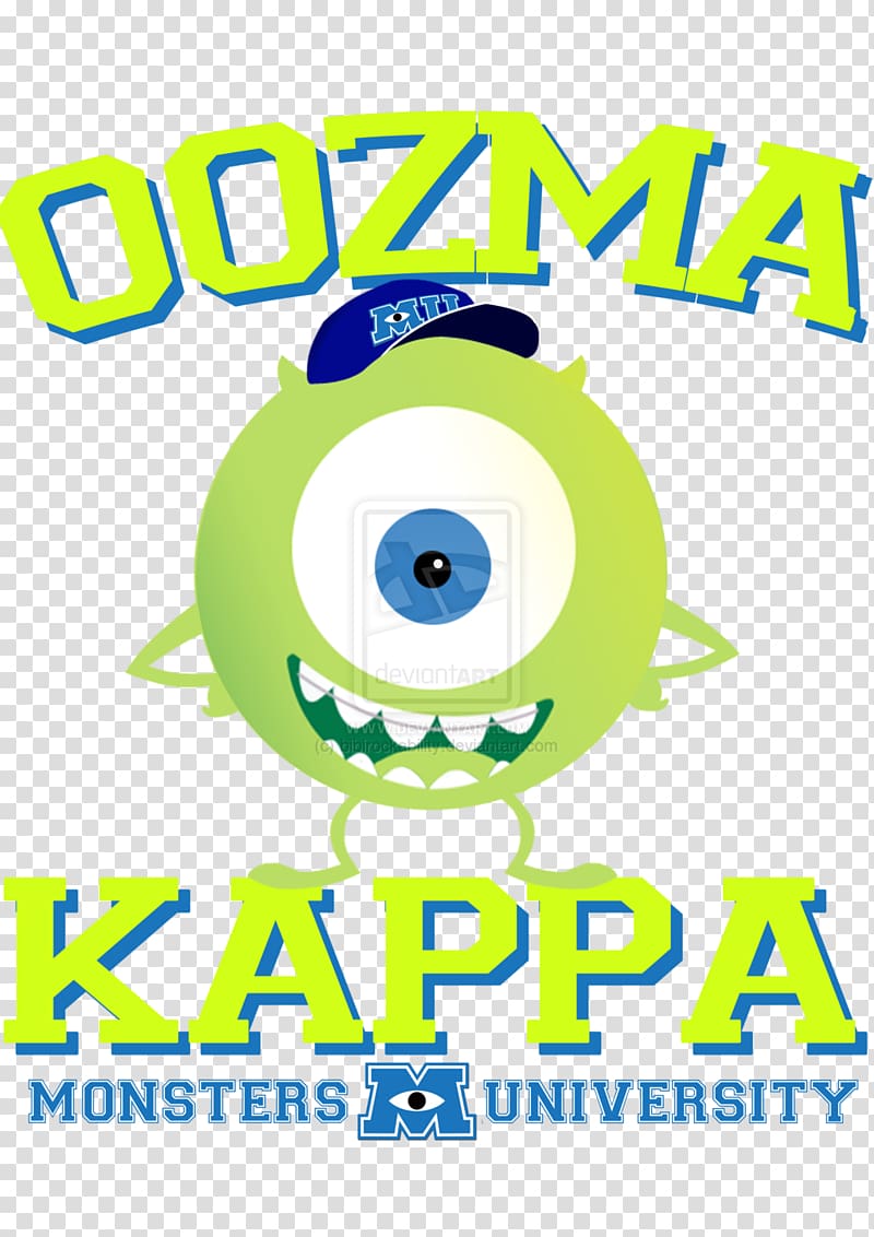 Mike Wazowski Kappa Monster Art, monsters university transparent background PNG clipart