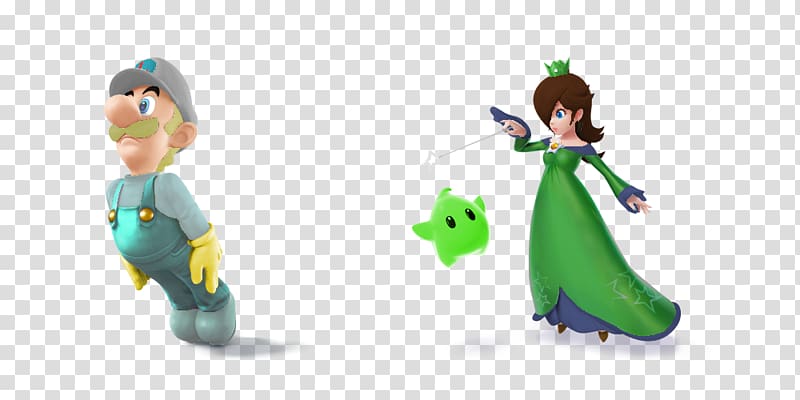 Rosalina Luigi Princess Peach Super Smash Bros. for Nintendo 3DS and Wii U Super Mario Galaxy, luigi transparent background PNG clipart