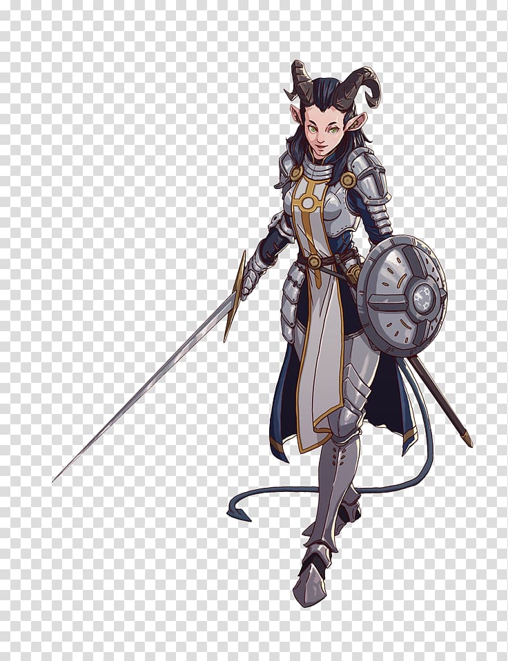 Dungeons & Dragons Pathfinder Roleplaying Game Tiefling Paladin Role-playing game, tiefling warlock transparent background PNG clipart