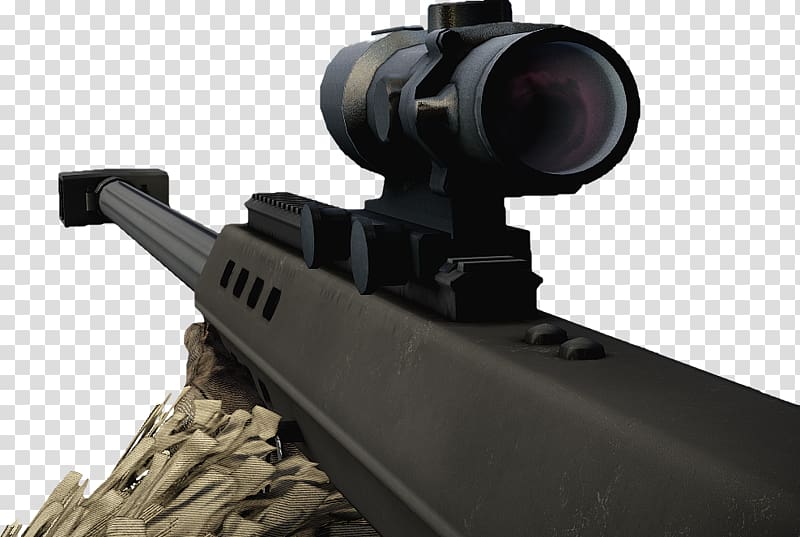 Battlefield: Bad Company 2: Vietnam Sniper Firearm Weapon, Sights transparent background PNG clipart