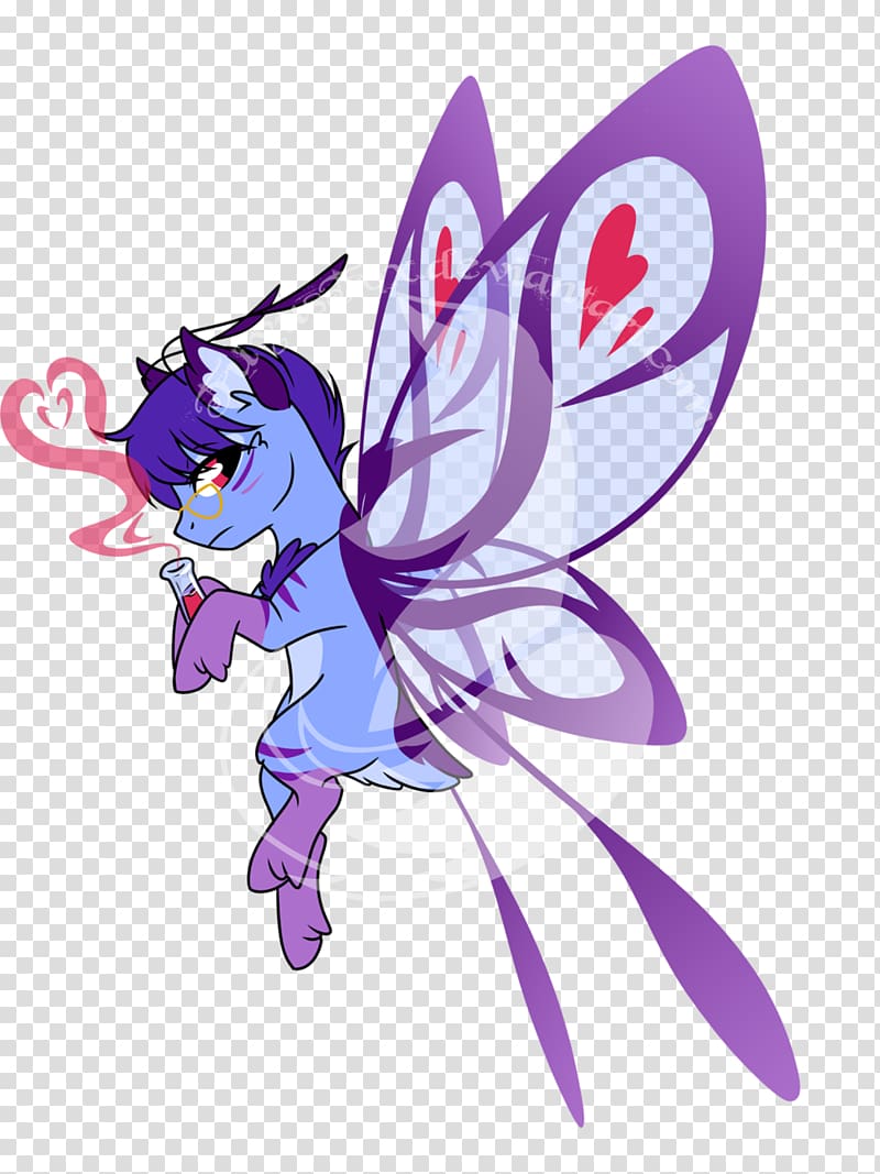 Butterfly Pony Art Love Fairy, love Potion transparent background PNG clipart