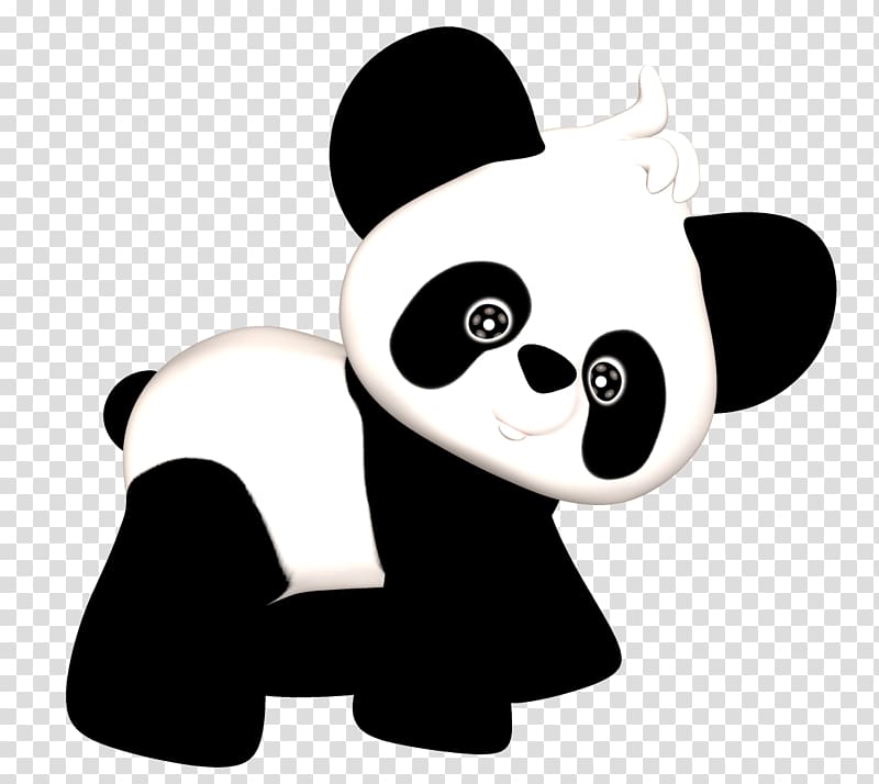 Giant panda Red panda Bear , Baby Panda transparent background PNG clipart