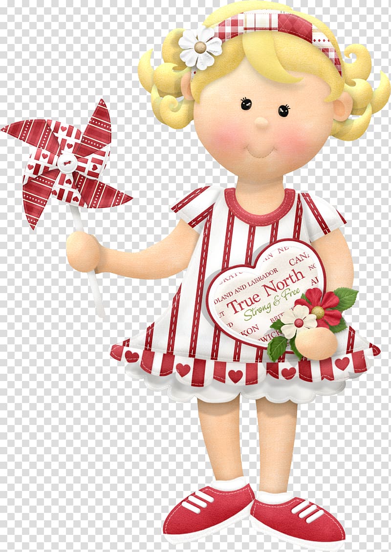 Doll Girly girl , Creative Girl Windmill transparent background PNG clipart