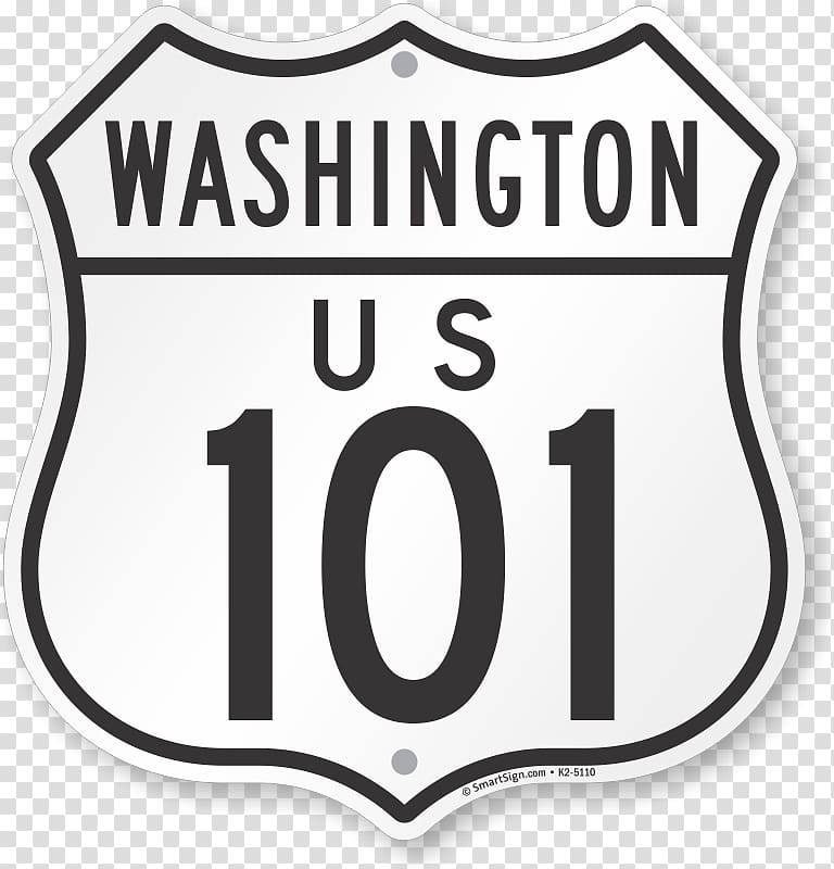 T-shirt Vehicle License Plates Logo Uniform Sleeve, highway 101 washington transparent background PNG clipart