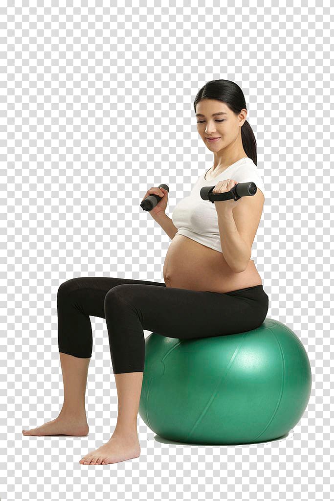 woman sitting on stability ball, Pregnancy Mother Abdomen Woman, Pregnant woman,belly,pregnancy,Mother,Pregnant mother transparent background PNG clipart