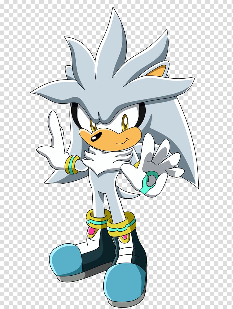 Sonic the Hedgehog Silver the Hedgehog Sonic Team Sega, Silver The Hedgehog transparent background PNG clipart