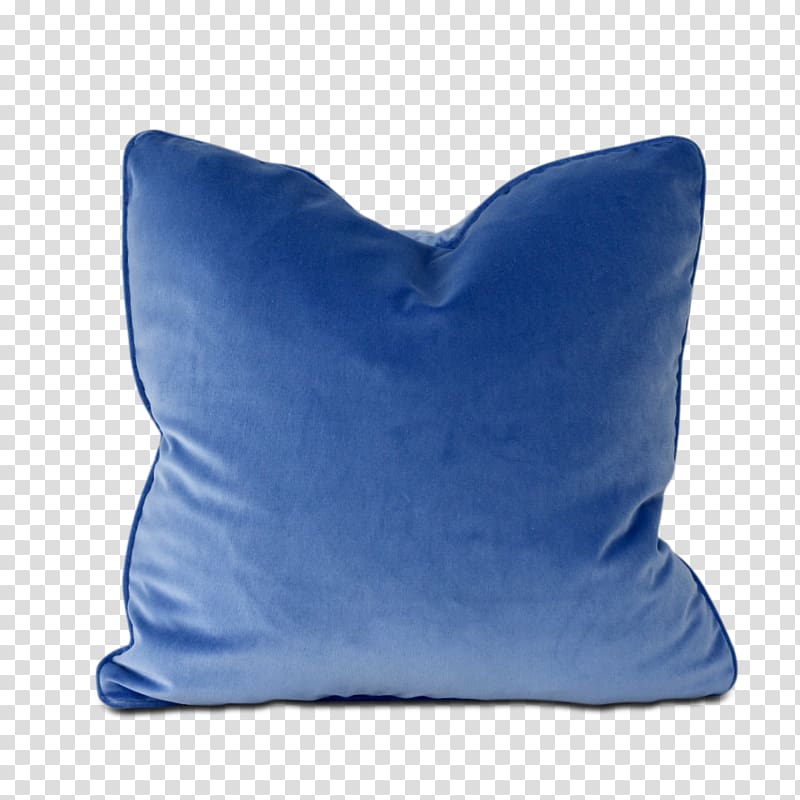Throw Pillows Cushion Cobalt blue, pillow transparent background PNG clipart