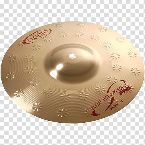 Splash cymbal Drums Crash cymbal Orion Cymbals, Drums transparent background PNG clipart