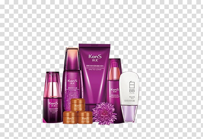 Sunscreen Lotion Beauty Cosmetics Perfume, Purple suit transparent background PNG clipart