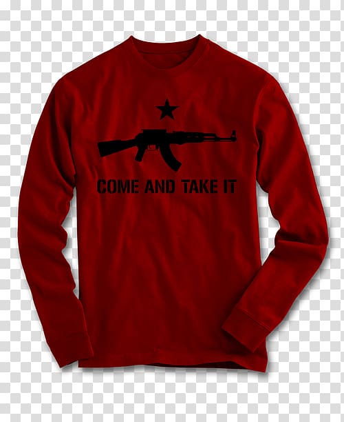 Come and take it T-shirt Cannon Hoodie Shoulder, 2nd amendment ...