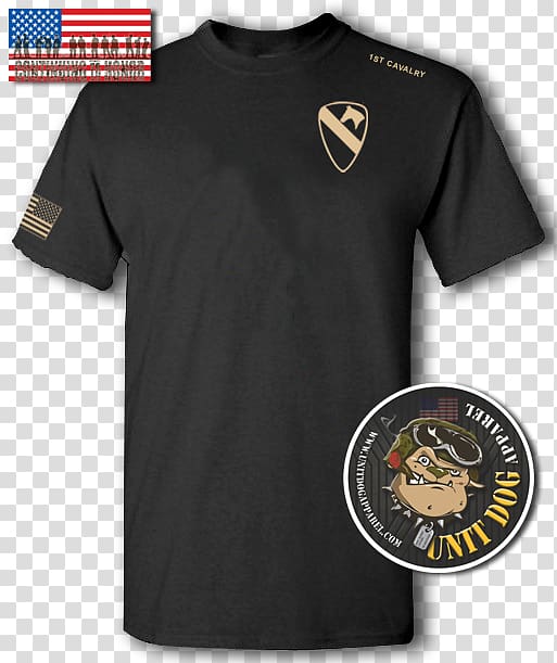 T-shirt 101st Airborne Division 10th Mountain Division Airborne forces 75th Ranger Regiment, T-shirt transparent background PNG clipart