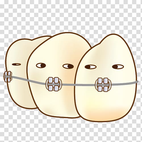 Dental braces Dentistry 矯正歯科 Dentition, character transparent background PNG clipart