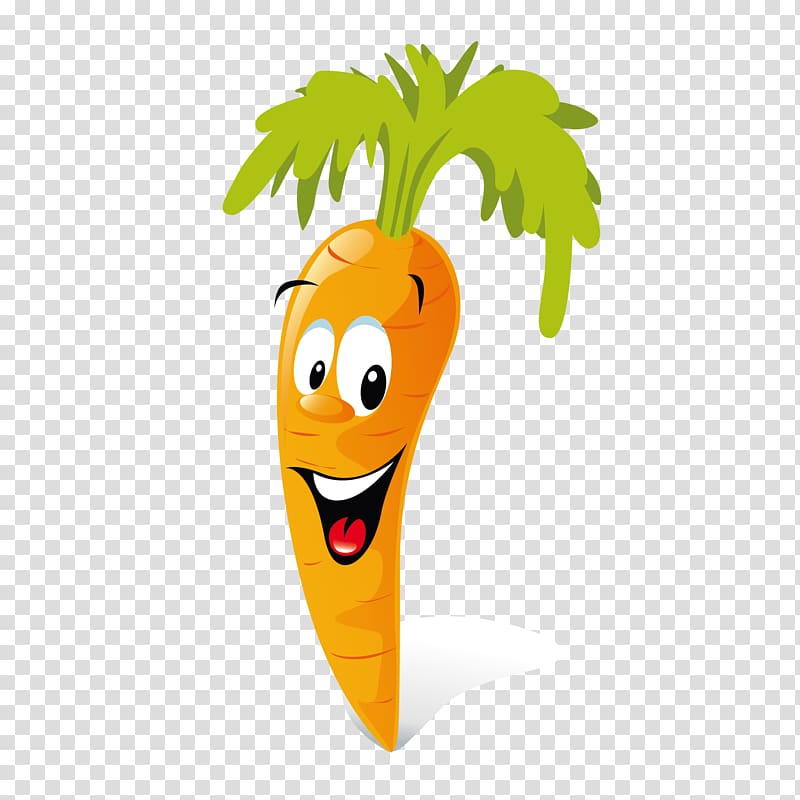 carrot character illustration, Carrot Animation Vegetable , cartoon carrot transparent background PNG clipart
