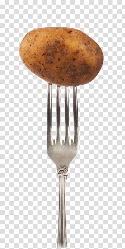 Fork Spoon, mester potato transparent background PNG clipart