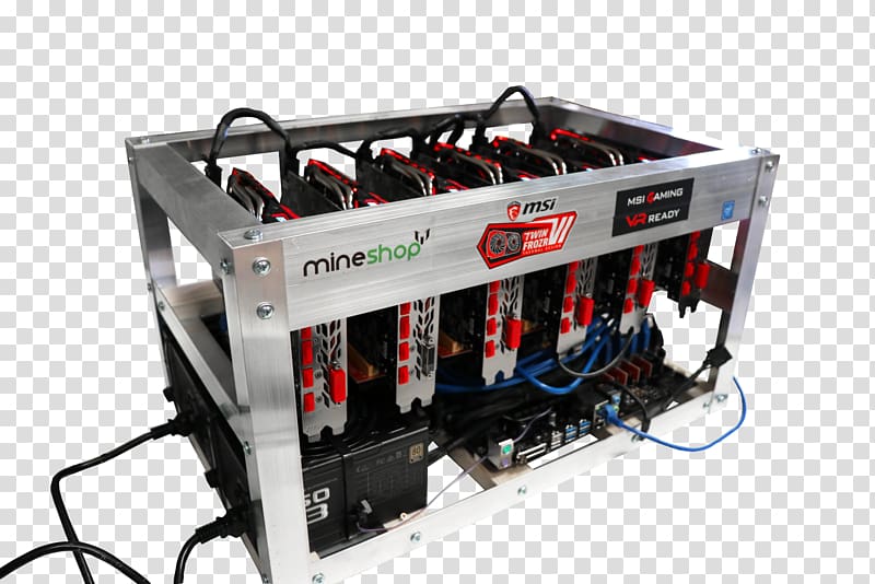 Bitcoin Mining rig Ethereum Cryptocurrency, bitcoin transparent background PNG clipart