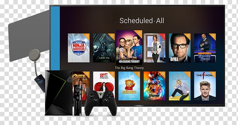 Nvidia Shield Digital Video Recorders Tablo Terrestrial television Cord-cutting, android transparent background PNG clipart