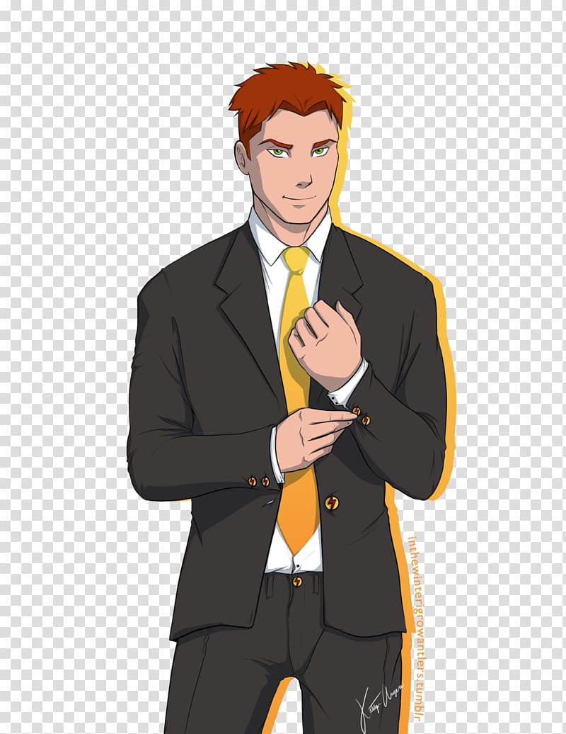 Wally West Young Justice The Flash Eobard Thawne, west transparent background PNG clipart