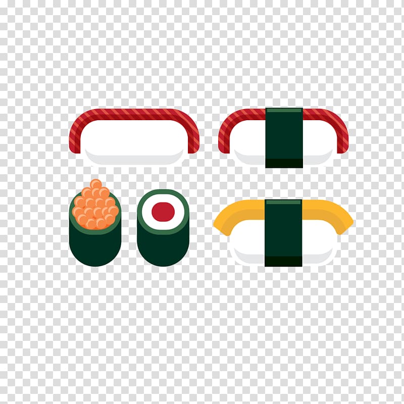 Japan Icon, cartoon Japanese sushi transparent background PNG clipart