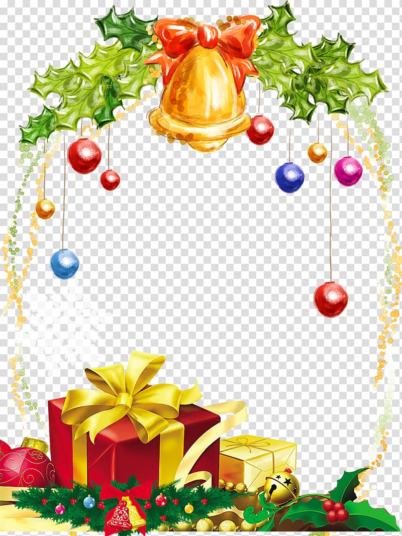 Paper Christmas Watercolor painting New Years Day Illustration, gift transparent background PNG clipart