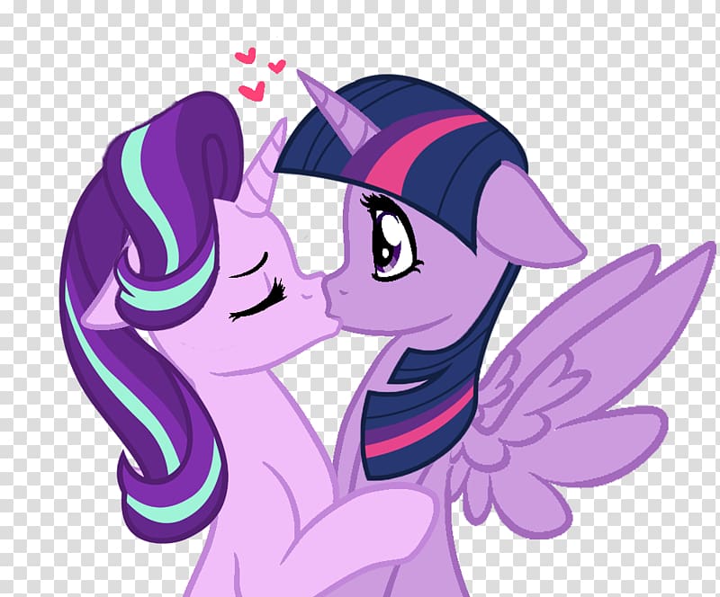 Pony Twilight Sparkle Princess Celestia Winged unicorn Equestria, starlight glimmer and sunburst kiss transparent background PNG clipart