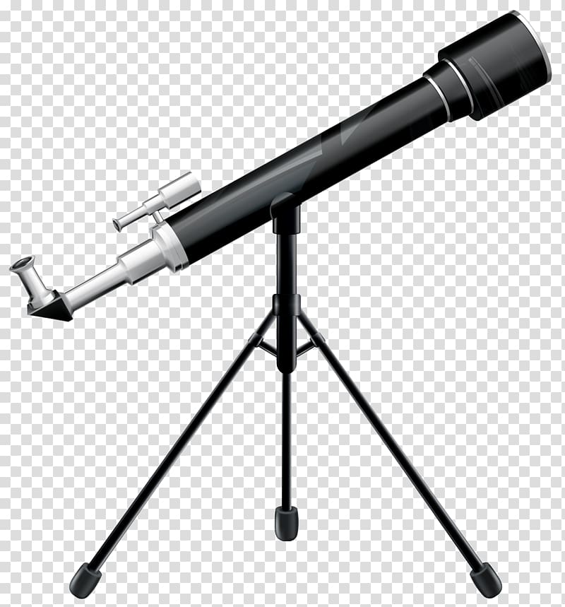 black telescope illustration, Telescope , School Telescope transparent background PNG clipart