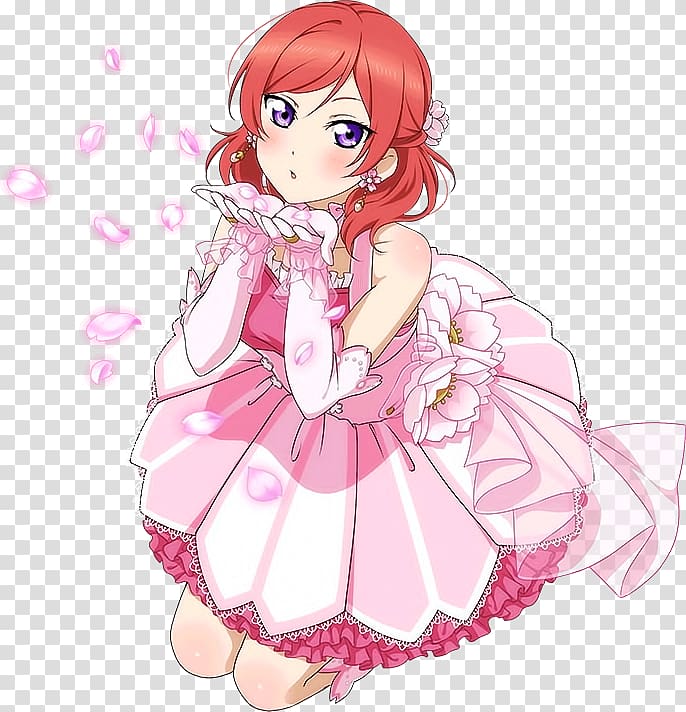 Maki Nishikino Love Live! School Idol Festival Nico Yazawa Eli Ayase Nozomi Tojo, Anime transparent background PNG clipart