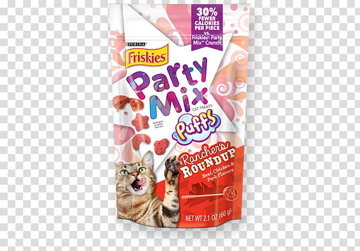Cat Friskies Breakfast cereal Snack Product, puffed food transparent background PNG clipart
