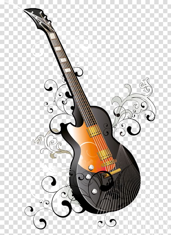 Guitar Musical instrument, guitar transparent background PNG clipart