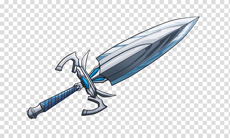 Sword Weapon Dirk Steampunk Scimitar, frost cutlery knives transparent background PNG clipart