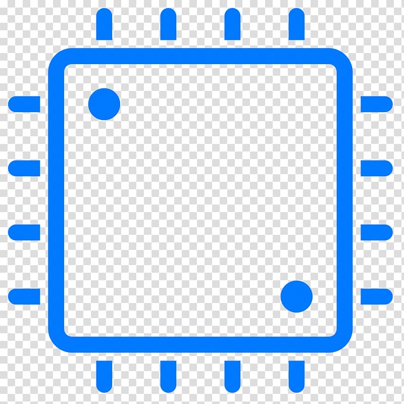 Computer Icons Central processing unit Microprocessor Graphics processing unit, processor transparent background PNG clipart