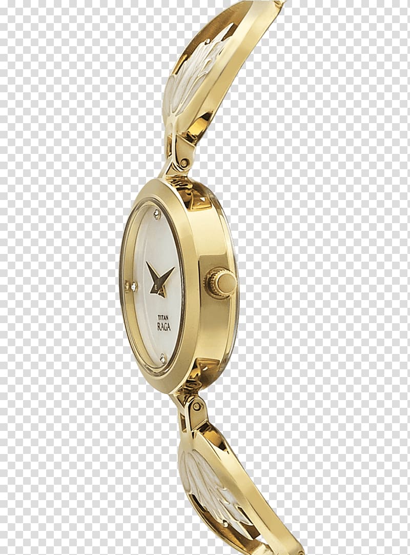 Watch strap Titan Company Metal Clock, watch transparent background PNG clipart