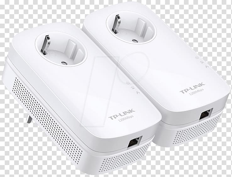 Power-line communication TP-Link HomePlug devolo Adapter, powerline transparent background PNG clipart