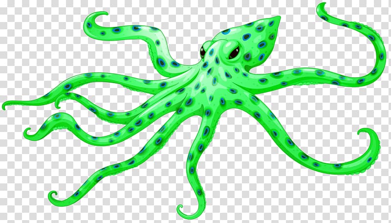 Octopus transparent background PNG clipart