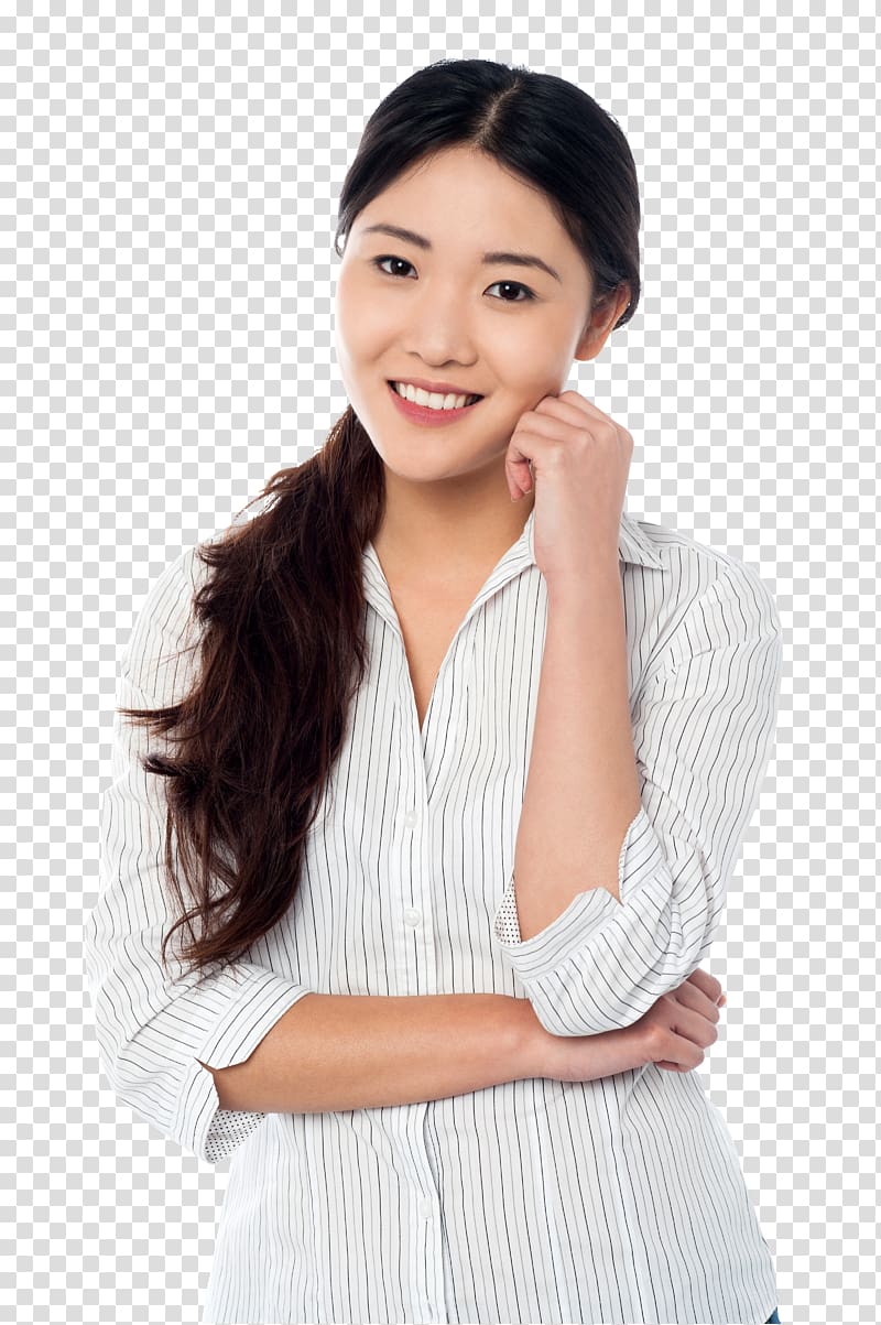 Girl Portrait , asian girl transparent background PNG clipart