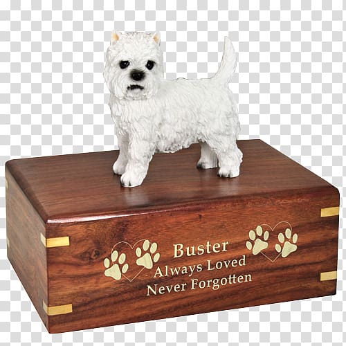 Dog breed West Highland White Terrier Companion dog Urn Ceramic, West Highland Terrier transparent background PNG clipart
