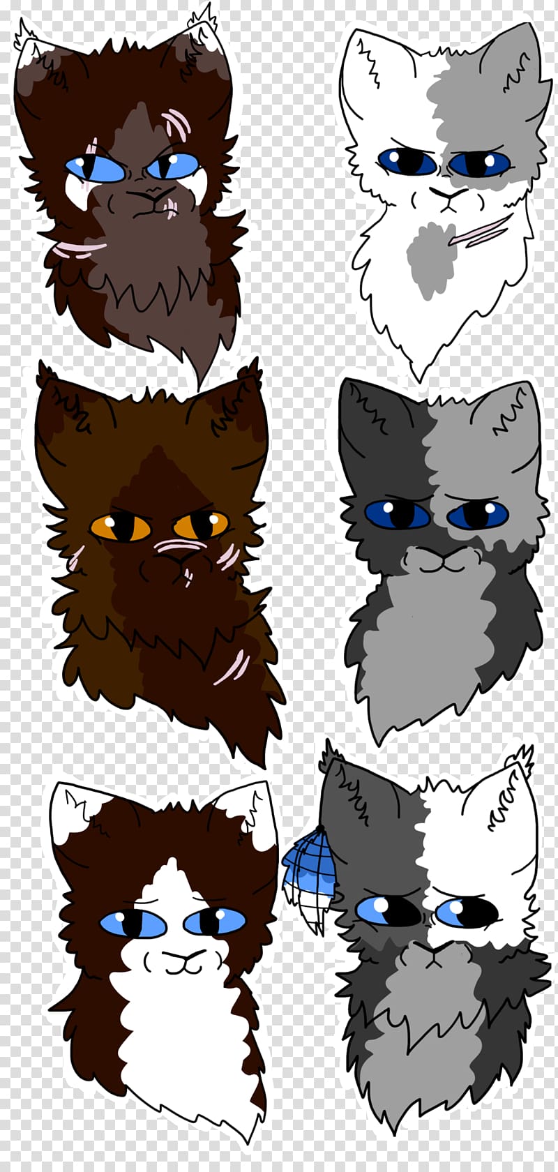 Cat Family resemblance Art Illustration, Cat transparent background PNG clipart