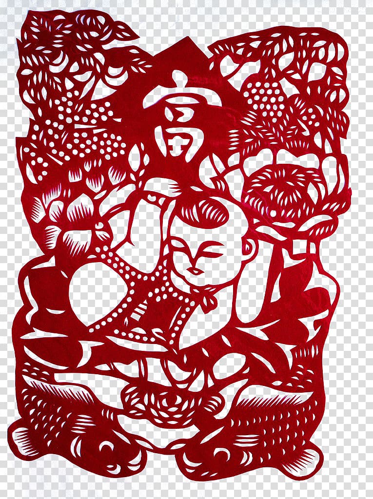Nelumbo nucifera Paper Illustration, Tongzi Lian Fu lotus flower transparent background PNG clipart