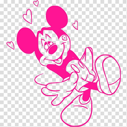Mickey Mouse Minnie Mouse Donald Duck Daisy Duck, others transparent background PNG clipart