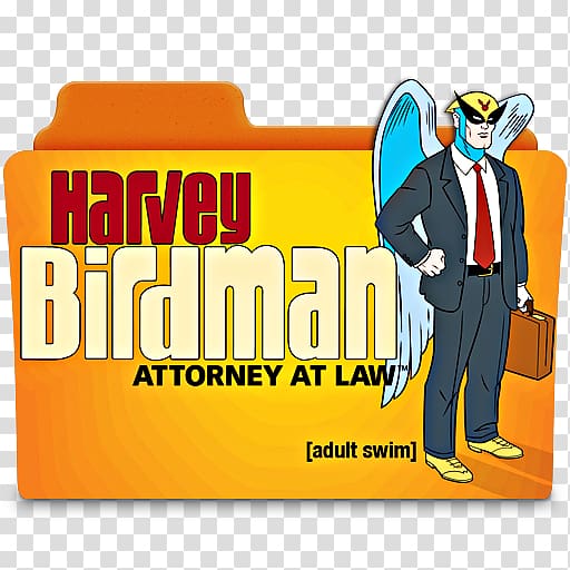 Harvey Birdman Adult Swim Television show Animated cartoon, lawyer transparent background PNG clipart