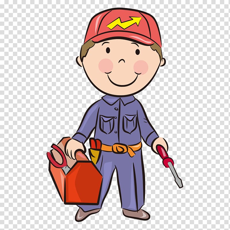 Profession Job Career , Cartoon boy transparent background PNG clipart
