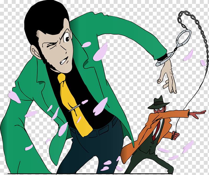 Lupin III Koichi Zenigata Animation database TMS Entertainment, lupine transparent background PNG clipart