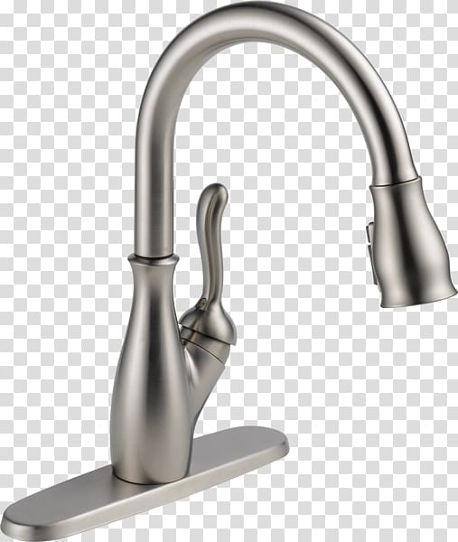 Tap Delta Faucet Company Sink Stainless steel Kitchen, sink transparent background PNG clipart