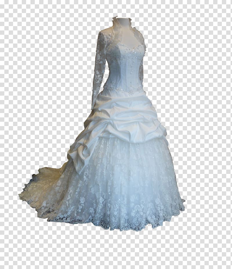 Wedding dress Gown, exquisite exquisite inkstone transparent background PNG clipart