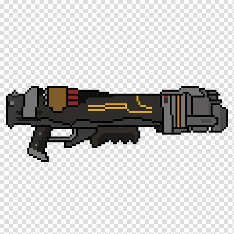 Gun Firearm Minecraft Ranged weapon, minecraft gun mod transparent background PNG clipart