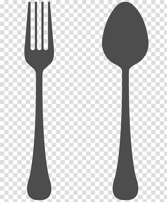 fork and spoon silhouette illustration, Spoon Fork Knife Cutlery, Spoon And Fork Background transparent background PNG clipart