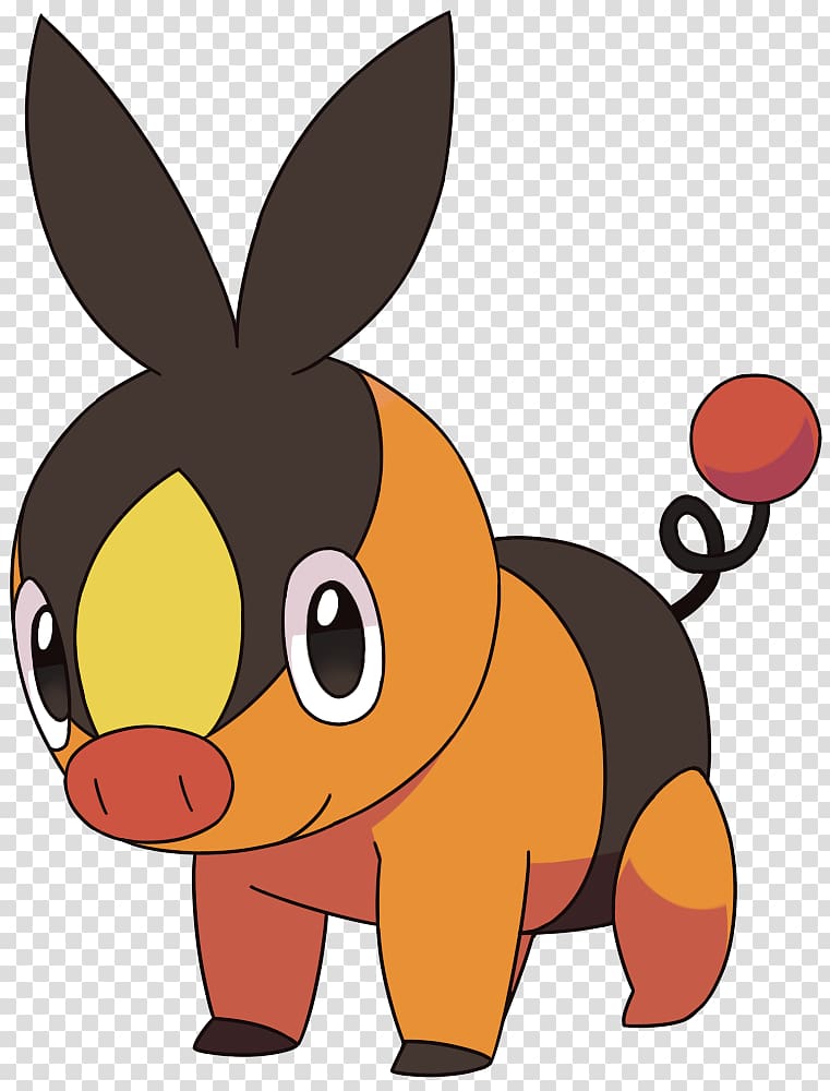 Domestic rabbit Tepig Drawing , Pokemon Game transparent background PNG clipart
